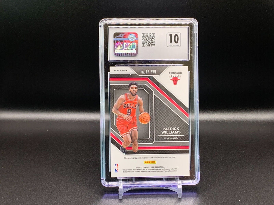 2020 Panini Prizm Signatures Silver Patrick Williams NM/MINT 8.5 Rookie Auto RC